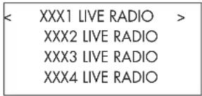 ROTEL RDG1520 - Auswahle eines Radiosenders - 4