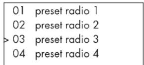 ROTEL RCX1500 - Riproduzione di una stazione radio preselezionata - 1