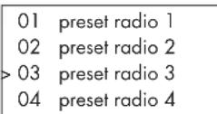 ROTEL RCX1500 - Reproducción de una emisora de radio preseleccionada - 1
