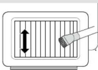 MIDEA MLE27N4AWWC - Do not touch the heat exchanger with your hand, which may cause an injury. - 1
