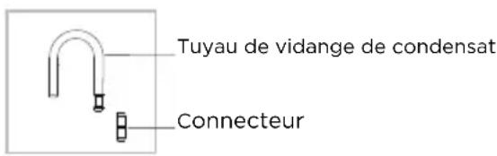 MIDEA MLE27N4AWWC - Système de drainage - 1
