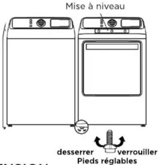 MIDEA MLE43A3AWW - Mise à niveau de la sécheuse - 1