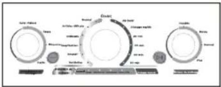 MIDEA MLE43A3AWW - Sélectionnez le cycle et les options appropriés pour la brassée. - 1