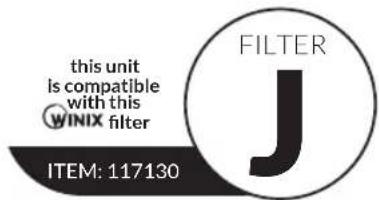 Winix Zero+ WiFi - EINSETZEN DER FILTER - 3