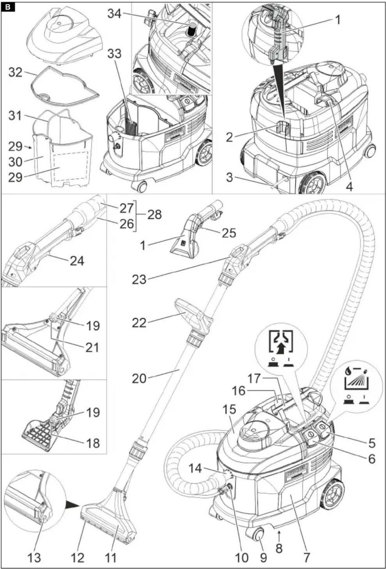 Kärcher Puzzi 81 Adv - 10