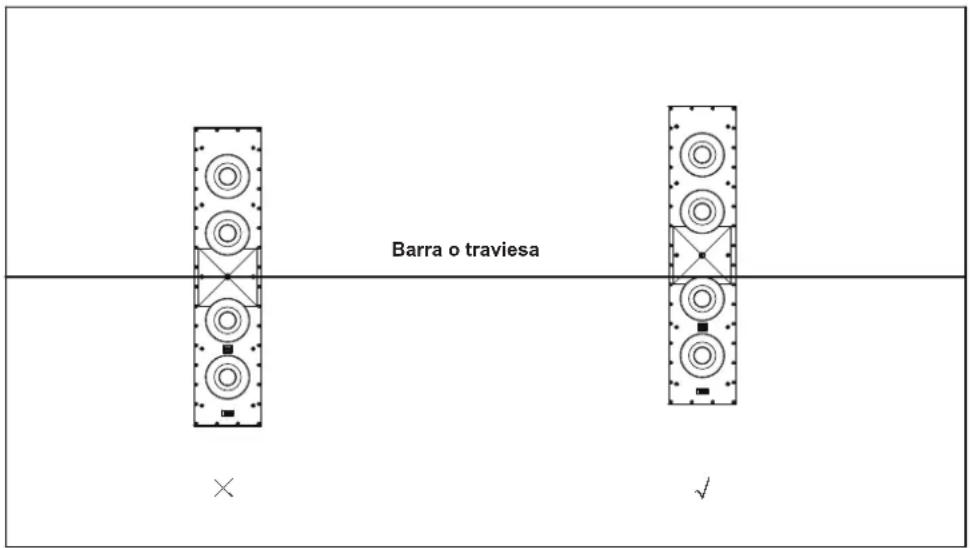 JBL Synthesis SCL6 - COLOCACIÓN DEL ALTAVOZ DE CANAL CENTRAL PARA INTEGRAR EN LA PARED - 2