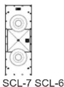 JBL Synthesis SCL6 - COLOCACIÓN DEL ALTAVOZ DERECHO E IZQUIERDO PARA INTEGRAR EN LA PARED - 2