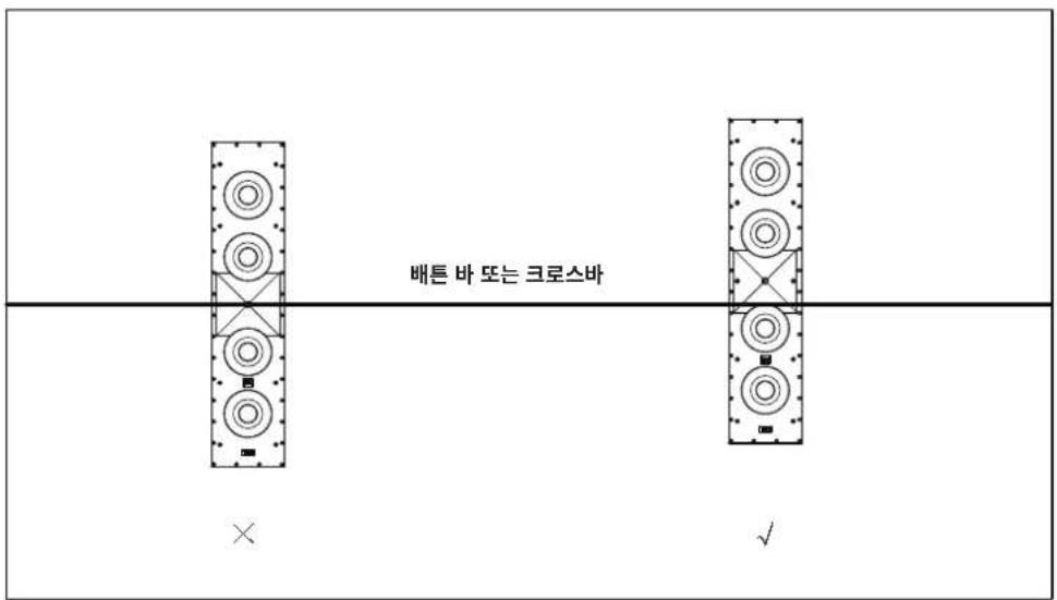 JBL Synthesis SCL6 - 벽 설치형 스피커 - 중앙 채널 배치 - 2