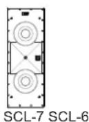 JBL Synthesis SCL6 - WANDEINBAU-LAUTSPRECHER —LINKE UND RECHTE POSITIONIERUNG - 2