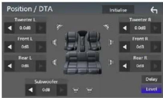 KENWOOD DMX8021DABS - Contrôle de DTA position - 2