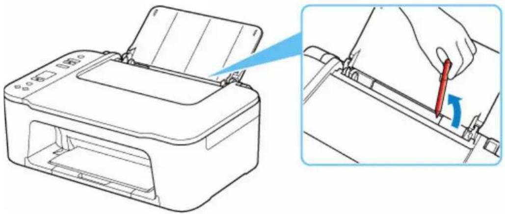 CANON PIXMA TS3551I - Contrôle 5 Vérifiez qu'aucun objet ne se trouve dans le réceptacle arrière. - 2