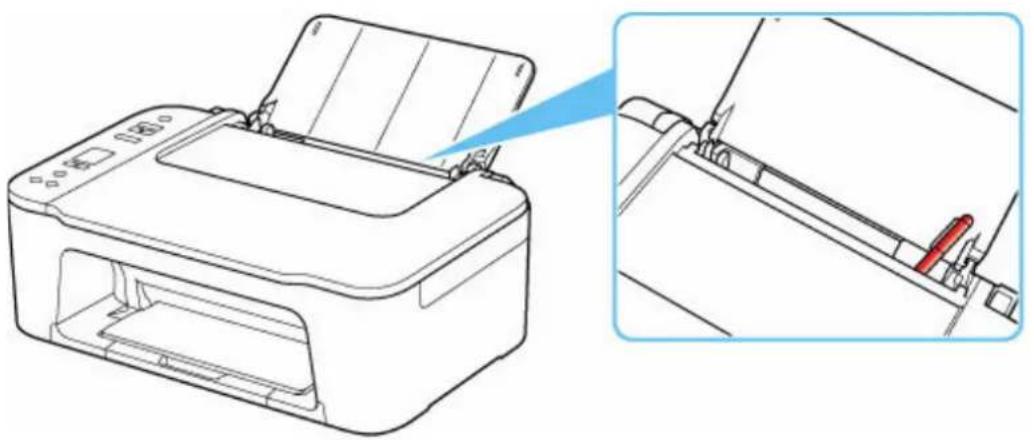CANON PIXMA TS3551I - Contrôle 5 Vérifiez qu'aucun objet ne se trouve dans le réceptacle arrière. - 1