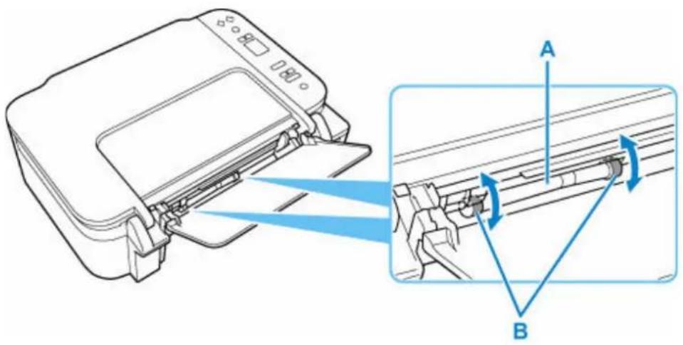 CANON PIXMA TS3551I - Nettoyage des rouleaux d'entraînement du papier - 1