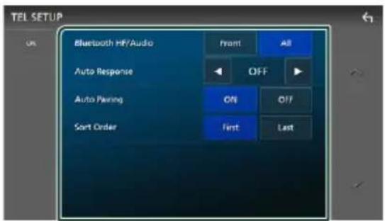 KENWOOD DNR992RVS - Configuration mains libres - 2