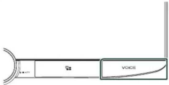 KENWOOD DNR1008RVS - Appuyez sur le bouton [VOICE] - 1