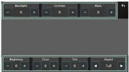 KENWOOD DNR1008RVS - Configuration d'écran du moniteur - 1