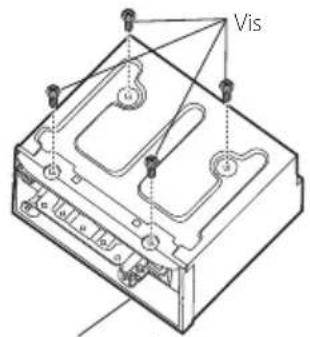 KENWOOD DNR1008RVS - Positionnement du curseur vers l'avant - 1