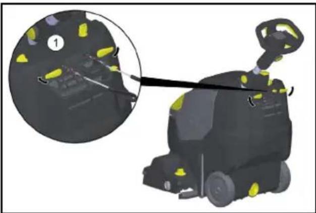 Kärcher BR 4522 C Bp - Aku mahavōtmine - 1