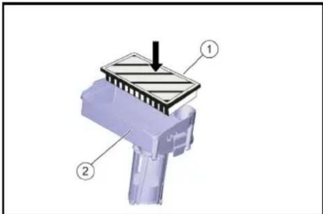 Kärcher BR 4522 C Bp - Colocar o filtro EPA (opção) - 2