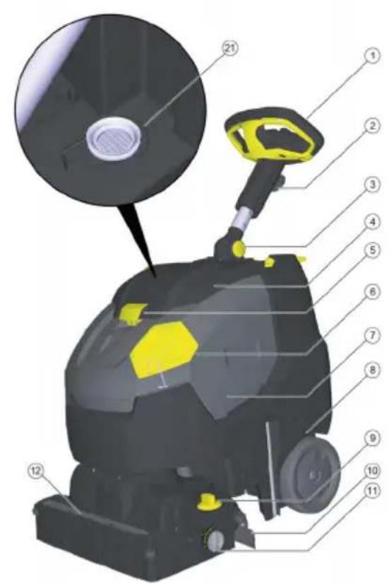 Kärcher BR 4522 C Bp - Contenu - 1