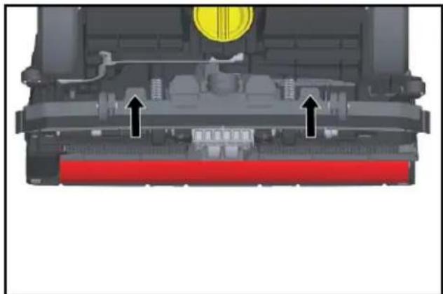 Kärcher BR 4522 C Bp - Замена всасывающих кромок - 1