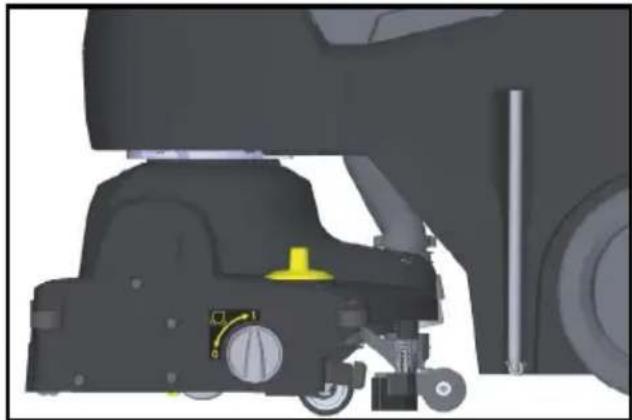 Kärcher BR 4522 C Bp - Sollevare il cavalletto da parcheggio - 1