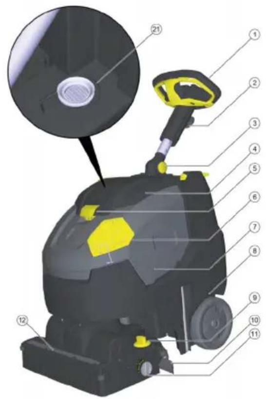 Kärcher BR 4522 C Bp - Záruka - 1