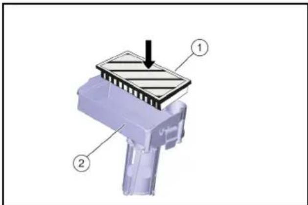 Kärcher BR 4522 C Bp - Instalace EPA filtru (volitelné príslušenství) - 2