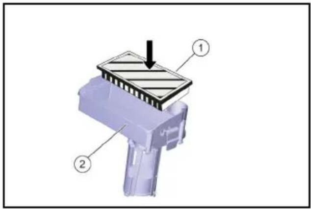 Kärcher BR 4522 C Bp - Isætning af EPA-filter (opiton) - 2
