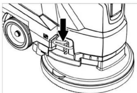 Kärcher BD 5050 C Bp - Scheibenbürste austauschen - 1