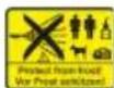 Kärcher HD 13184 SXA Plus - Symbols on the device - 2
