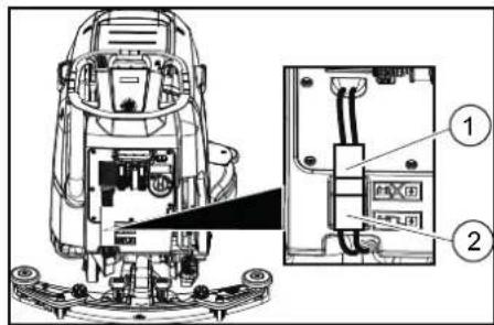 Kärcher BD 5055 W Classic - 배터리 충전 - 1
