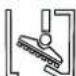 Kärcher BD 5055 W Classic - Symboles sur l'appareil - 6