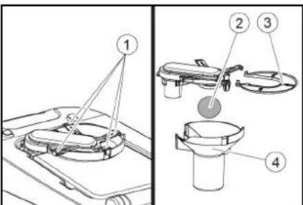 Kärcher BD 5055 W Classic - Filter verswater reinigen - 2