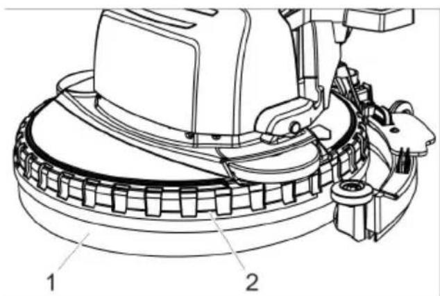 Kärcher BD 3812 C Bp - Substituir a escova - 2