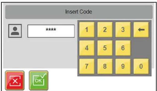 Kärcher CW 5 Klean!Star Q - Log in the user on the display - 2