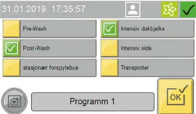 Kärcher CW 5 Klean!Star Q - Starte programmet på displayet - 2