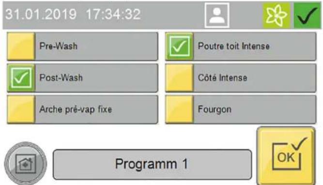 Kärcher CW 5 Klean!Star Q - Démarrer le programme sur l'écran - 3