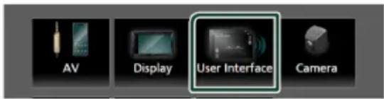 JVC KWM875BW - Configuration de l'interface utilisateur - 1