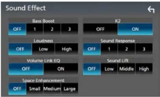 JVC KWM875BW - Effet sonore - 2