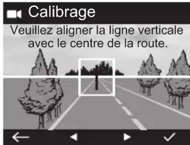 PIONEER VRECZ710DH - Corriger les erreurs dans la plage de prise de vue pour la détction des vehicules approchant par-delrière - 5