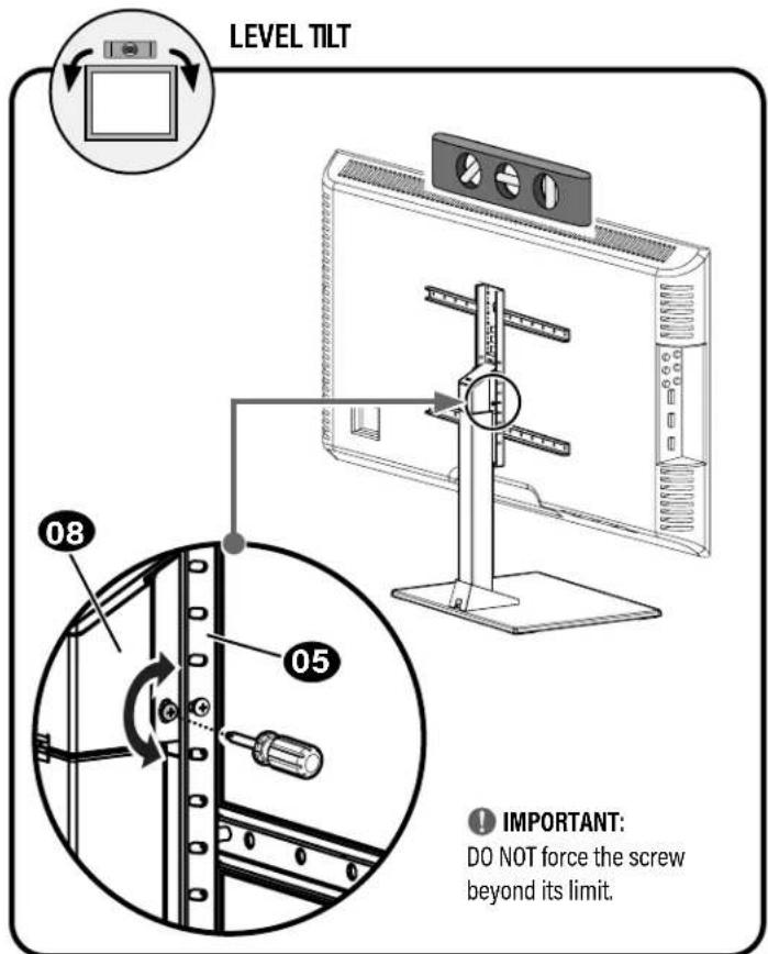 SANUS VSTV2B2 - Adjustments - 1