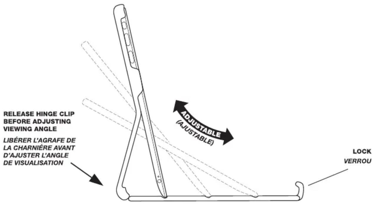 Scosche IPD2CFBK - Inserting THE ipad 2 / insertion du ipad 2 - 2