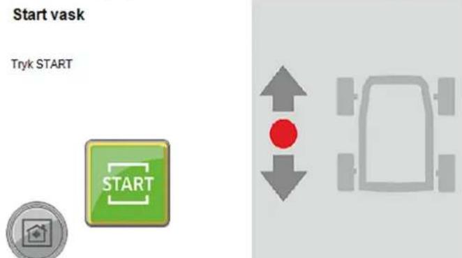 Kärcher CW 3 Klean!Star - Start vaskeprogrammet. - 1
