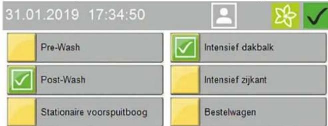 Kärcher CW 3 Klean!Star - Programma aan het display starten. - 6