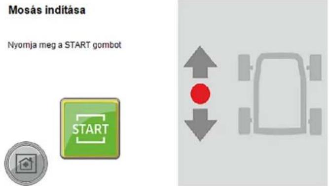 Kärcher CW 3 Klean!Star - A program inditása a kijelzón - 4
