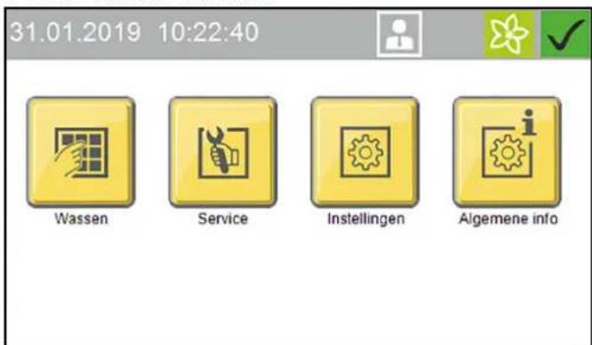 Kärcher CW 3 Klean!Star - Programma aan het display starten. - 1