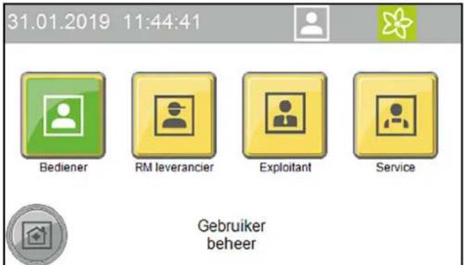 Kärcher CW 3 Klean!Star - Gebruiker aan het display aanmelden - 1