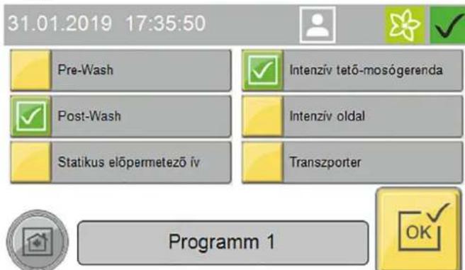 Kärcher CW 3 Klean!Star - A program inditása a kijelzón - 3