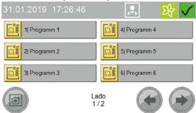 Kärcher CW 3 Klean!Star - Iniciar o programa no display - 2